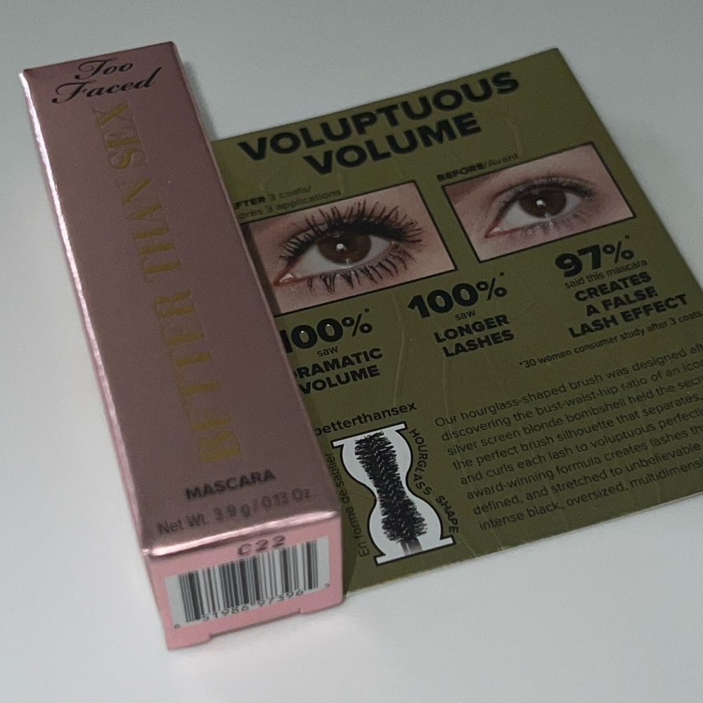 Too Faced Better Than Sex Mini Mascara 3.9 g